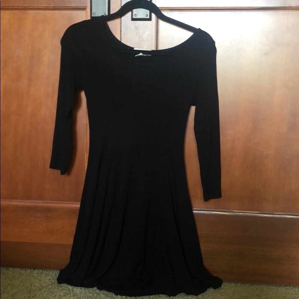 Forever 21 Black skater dress